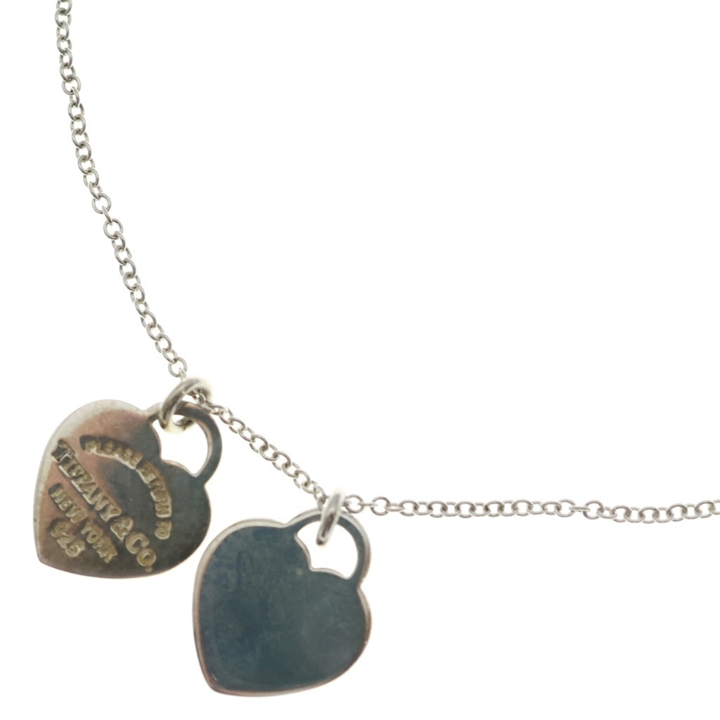 TIFFANY & Co.(ティファニー) リターントゥダブルハートタグ ネックレス ペンダント チェーン シルバー 925 レディース