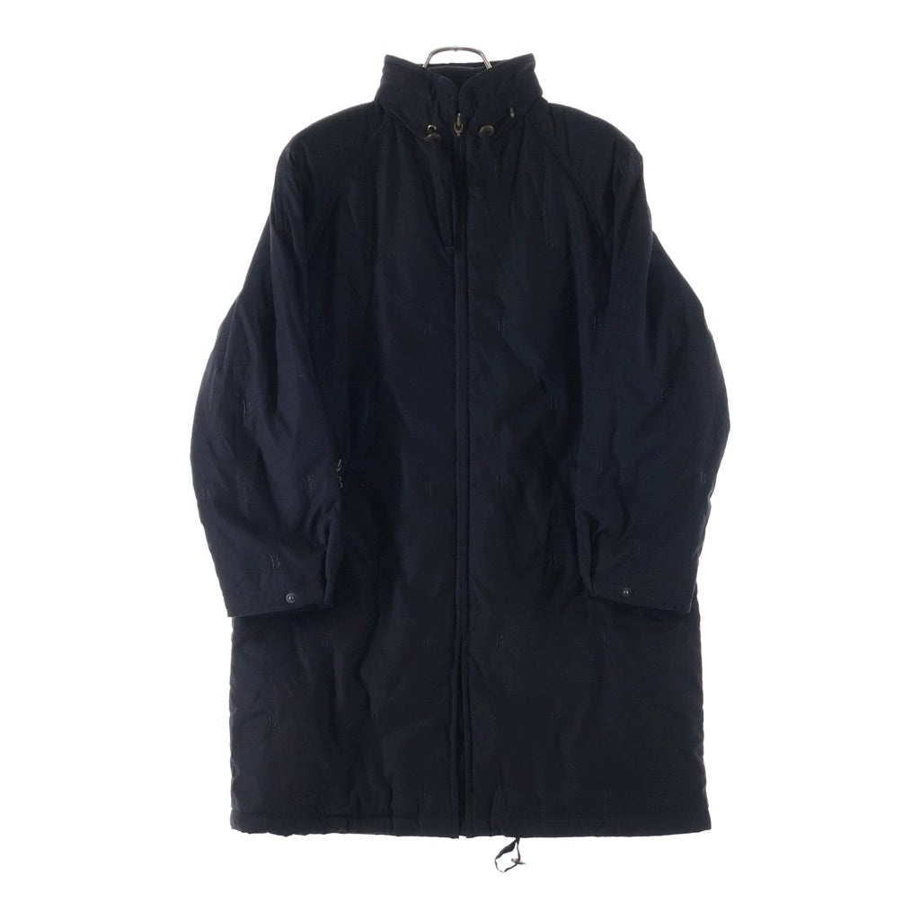 BURBERRY(バーバリー) ダウン コート ロゴ スエード ブラック レディース