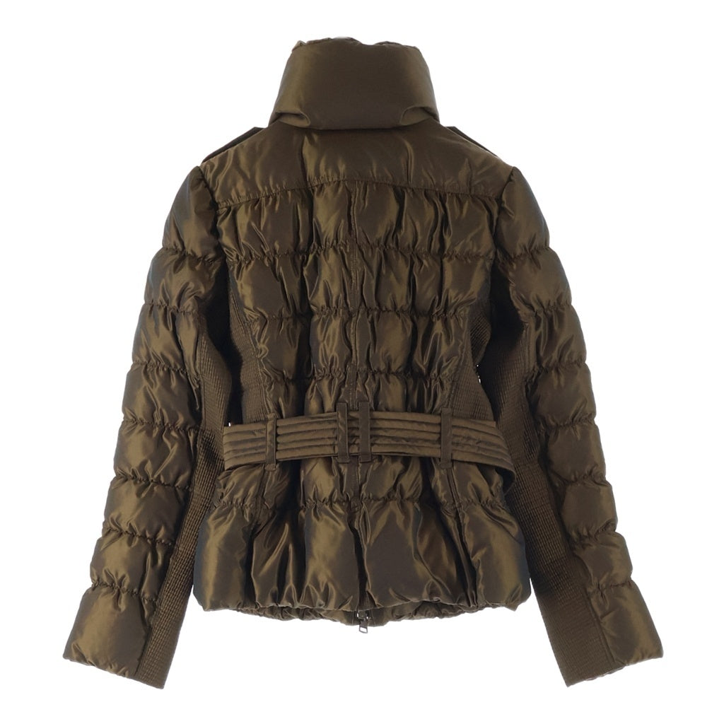 BURBERRY(バーバリー) ダウン ジャケット ベルト アウター ブラウン レディース