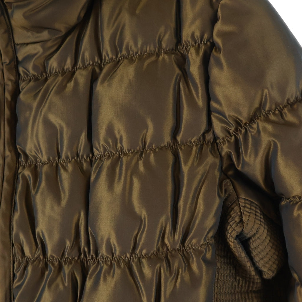 BURBERRY(バーバリー) ダウン ジャケット ベルト アウター ブラウン レディース