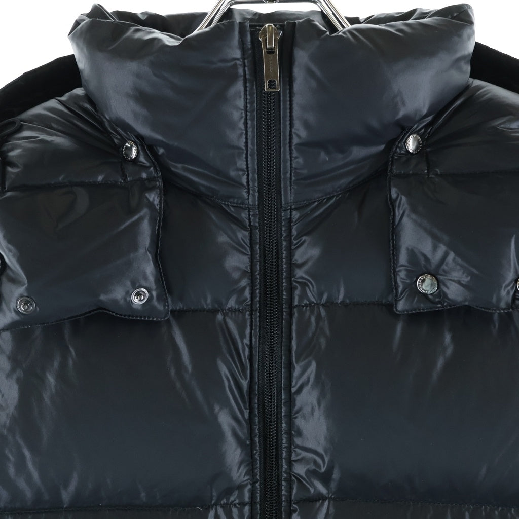 BURBERRY(バーバリー) ダウン ベスト ハイネック ナイロン ブラック レディース
