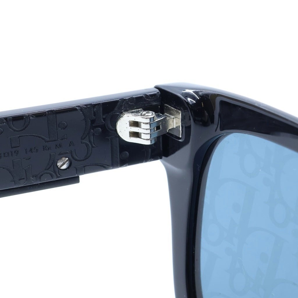 Christian Dior(クリスチャンディオール) B23 トロッターサングラス アイウェア ブラック×ブルー #53□19 145 DB23S2FRR10A0 レディース