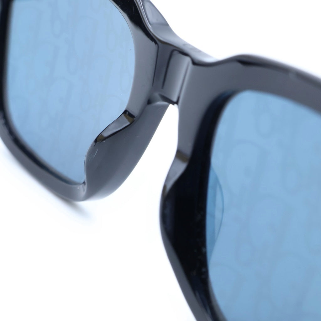 Christian Dior(クリスチャンディオール) B23 トロッターサングラス アイウェア ブラック×ブルー #53□19 145 DB23S2FRR10A0 レディース