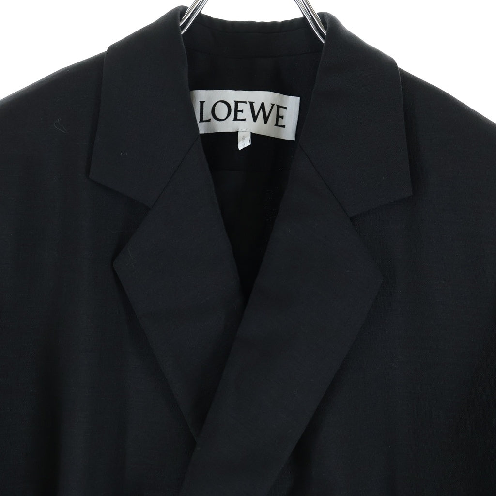 LOEWE(ロエベ) ダブル ジャケット ブラック レディース