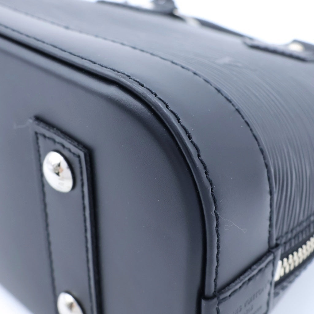 LOUIS VUITTON(ルイヴィトン) アルマBB 2WAYハンドバッグ ショルダーバッグ ブラック ノワール エピレザー M40862 シルバー金具 レディース