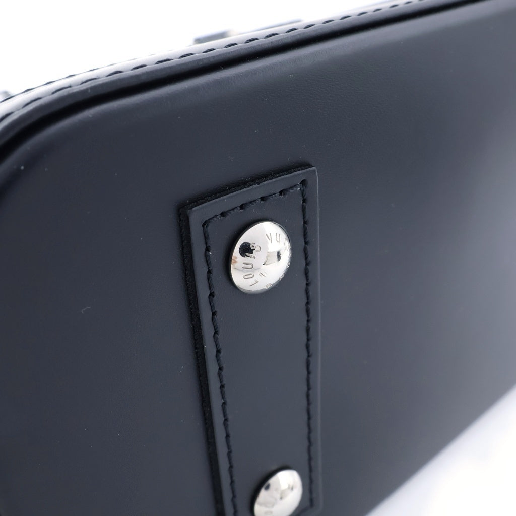 LOUIS VUITTON(ルイヴィトン) アルマBB 2WAYハンドバッグ ショルダーバッグ ブラック ノワール エピレザー M40862 シルバー金具 レディース