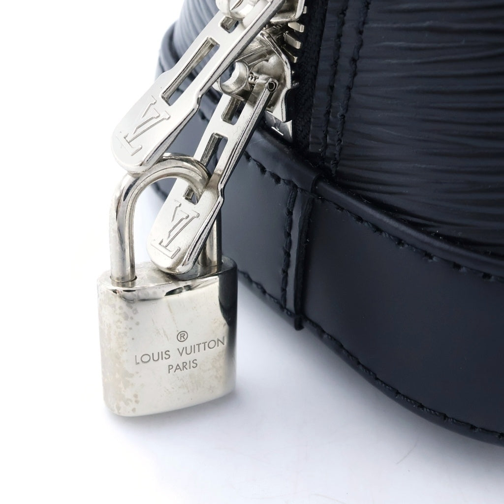 LOUIS VUITTON(ルイヴィトン) アルマBB 2WAYハンドバッグ ショルダーバッグ ブラック ノワール エピレザー M40862 シルバー金具 レディース