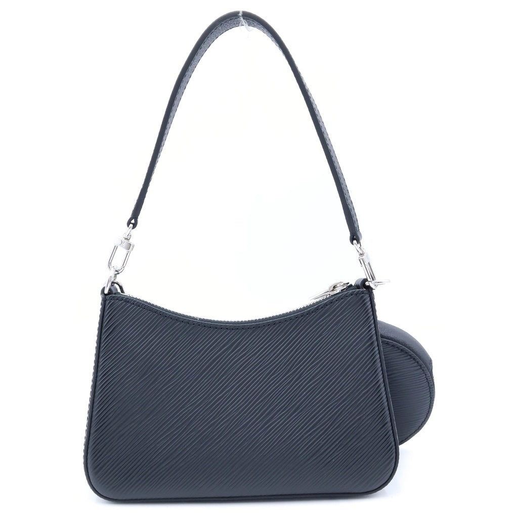 LOUIS VUITTON(ルイヴィトン) エピ マレリーニ 2WAYショルダーバッグ ブラック ノワール レザー M20998 シルバー金具 レディース