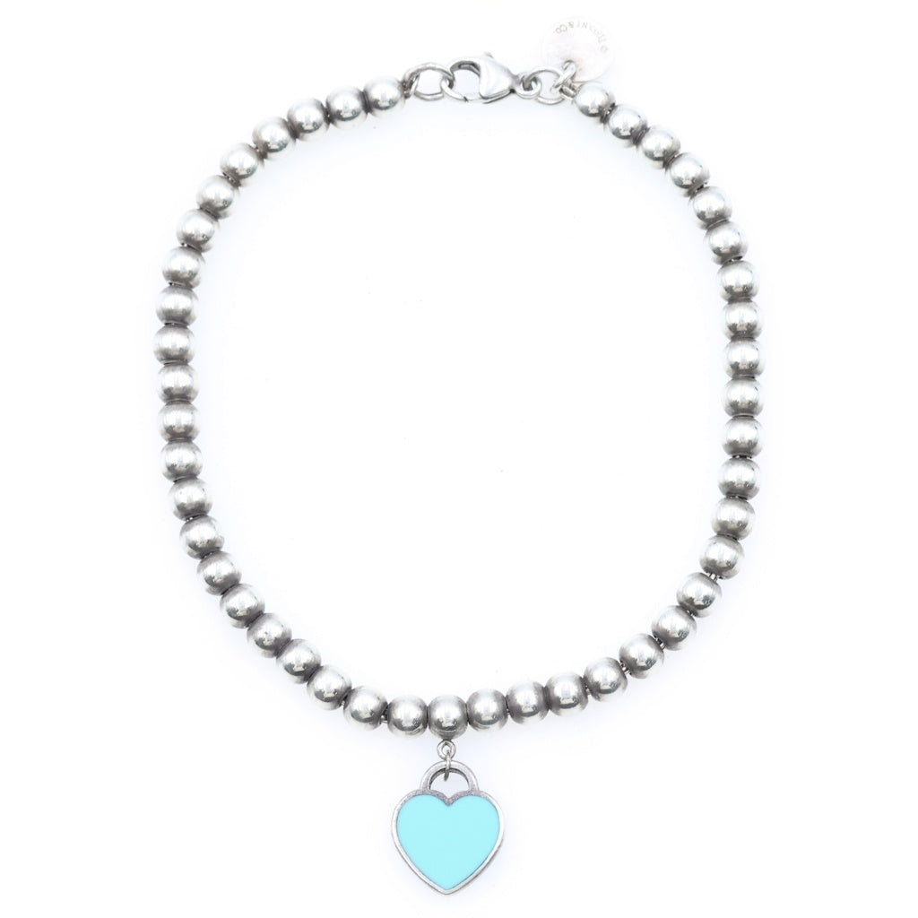 TIFFANY & Co.(ティファニー) リターントゥティファニー ブレスレット シルバー ブルーハートタグ 925 レディース