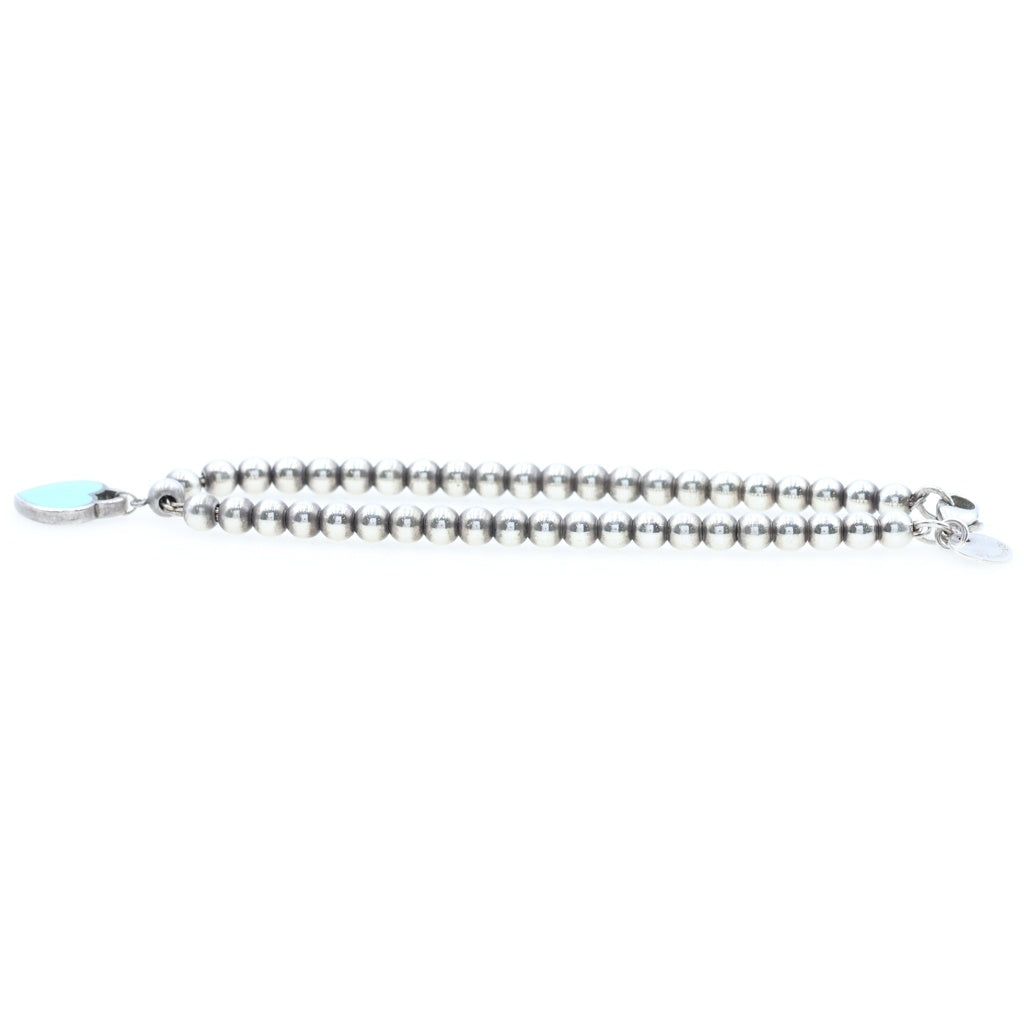 TIFFANY & Co.(ティファニー) リターントゥティファニー ブレスレット シルバー ブルーハートタグ 925 レディース