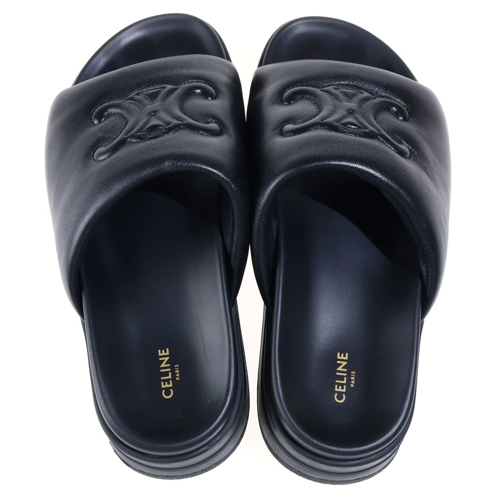 CHANEL(シャネル) ブロック スライド トリオンフ ブラック サンダル RM2205 レディース