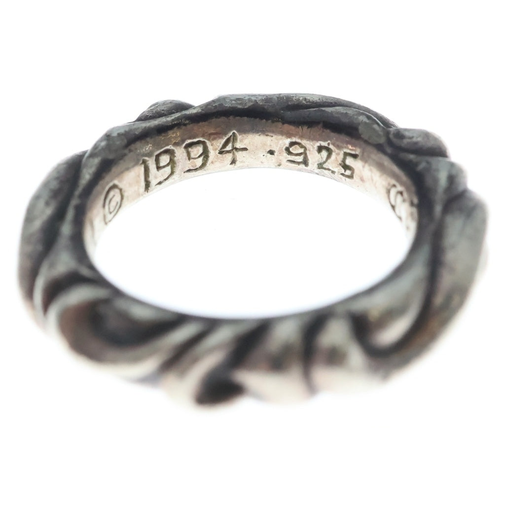 CHROME HEARTS(クロムハーツ) SCRL BAND スクロールバンド リング シルバー BCA351