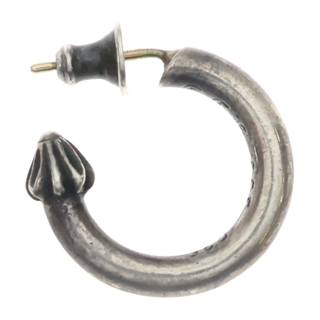 CHROME HEARTS(クロムハーツ) HOOP PLAIN プレーン フープピアス シルバー 片耳 BCA101