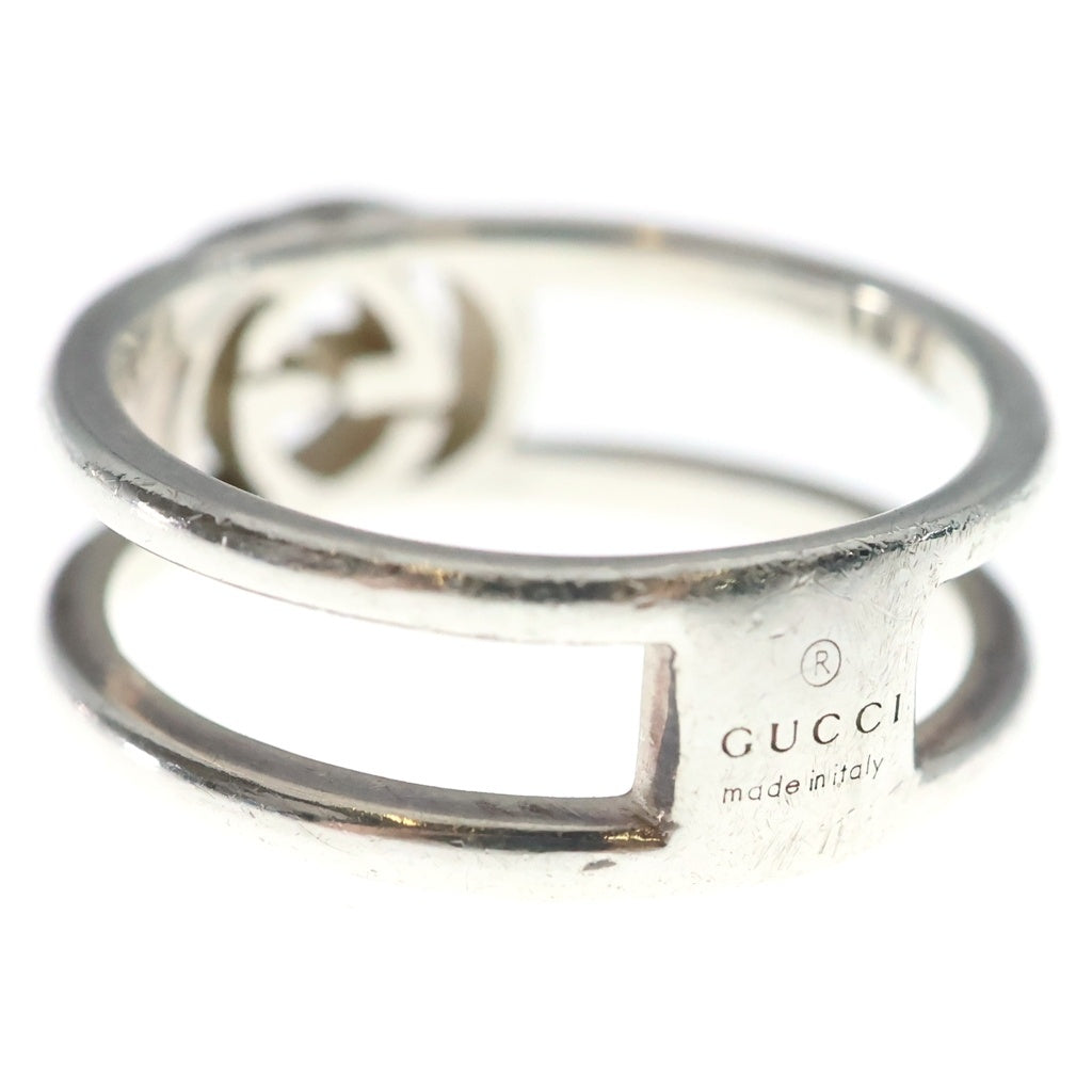 GUCCI(グッチ) インターロッキングGG リング シルバー Ag925 #7