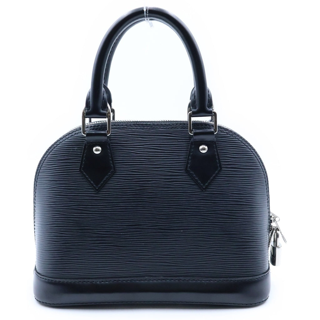 LOUIS VUITTON(ルイヴィトン) エピ アルマBB 2WAYハンドバッグ ショルダーバッグ ブラック レザー M59217 シルバー金具 レディース