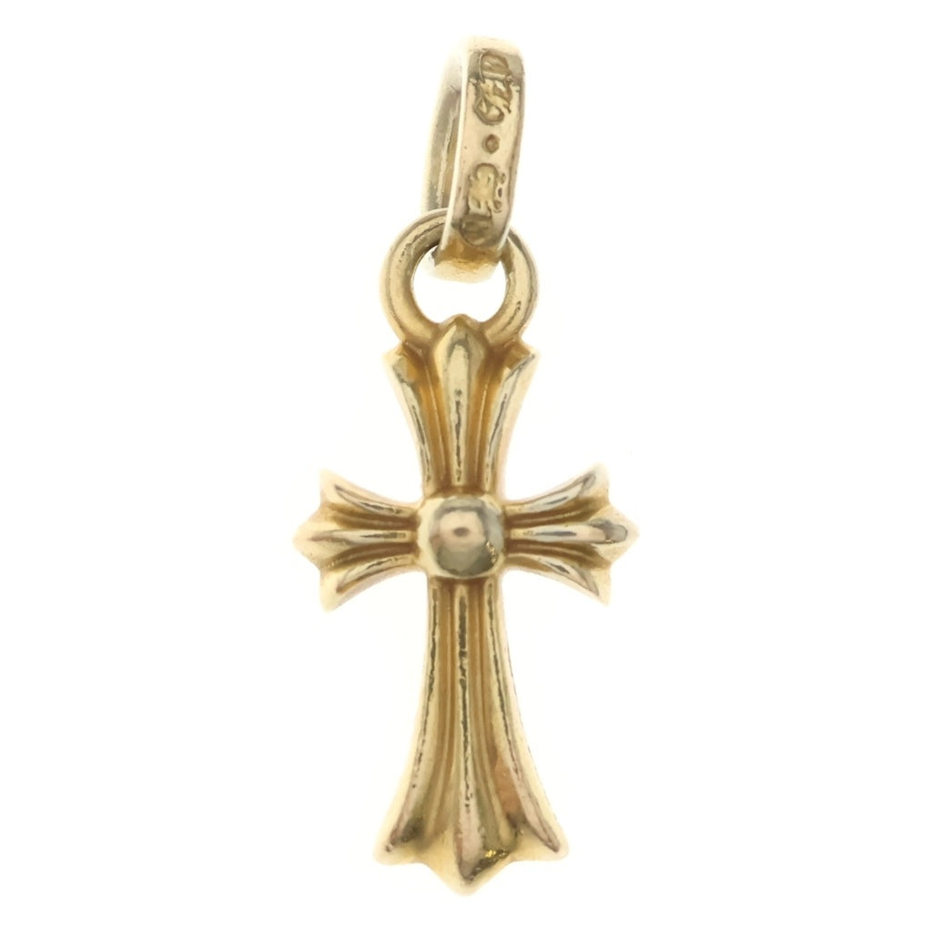 CHROME HEARTS(クロムハーツ) 22K CRS BBYFAT ベイビーファットクロス ペンダントトップ ゴールドBCA037