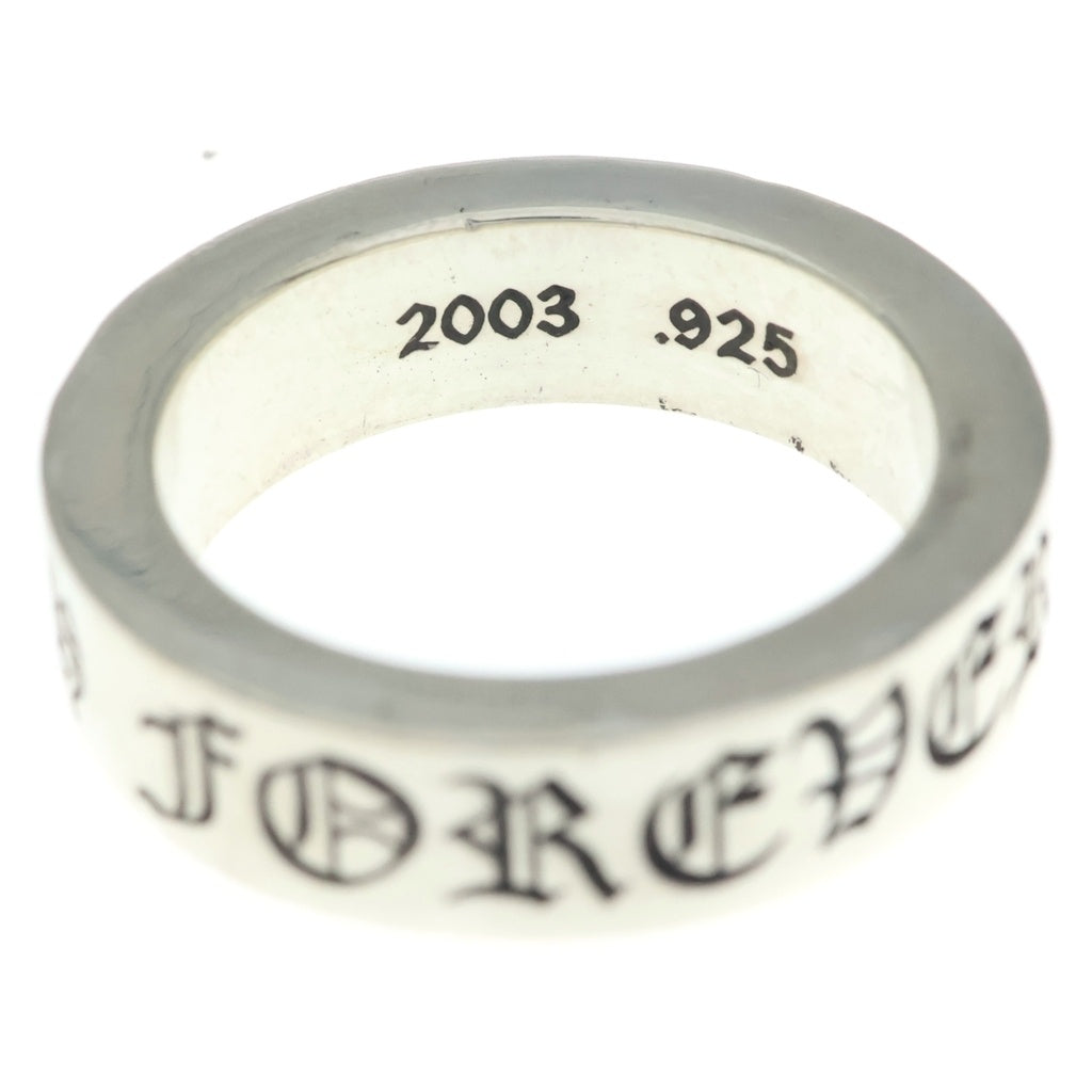 CHROME HEARTS(クロムハーツ) 6mm SPACER FOREVER スペーサーリング フォーエバー シルバー #19 BCA337