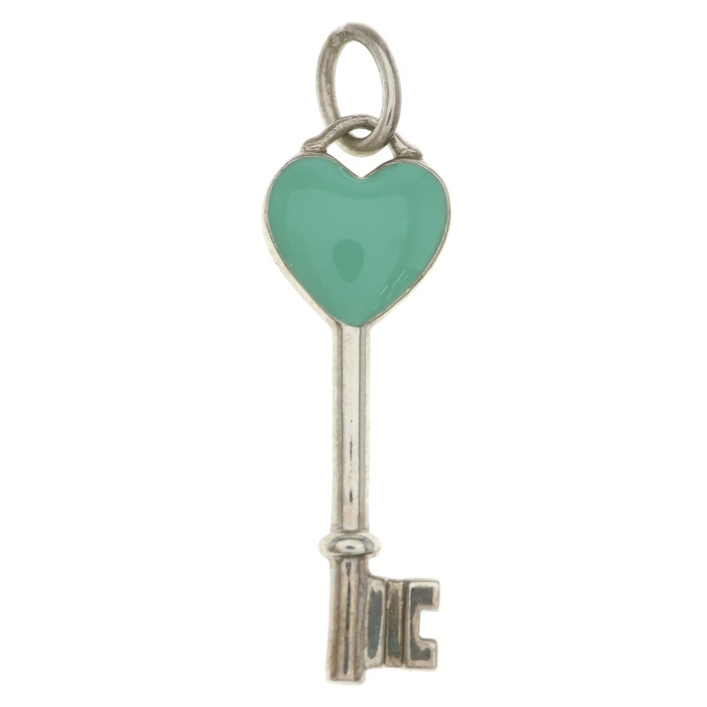 TIFFANY & Co.(ティファニー) ハートキー ペンダントトップ チャーム SV925 シルバー ターコイズ レディース