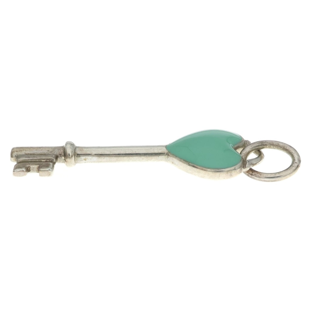 TIFFANY & Co.(ティファニー) ハートキー ペンダントトップ チャーム SV925 シルバー ターコイズ レディース