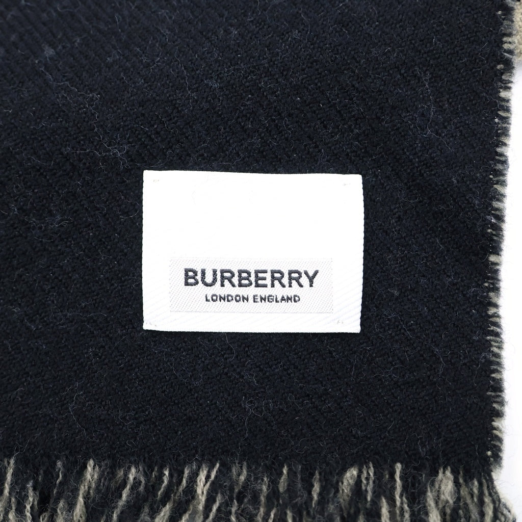 BURBERRY(バーバリー) ロゴマフラー ストール ブラウンベージュ レディース
