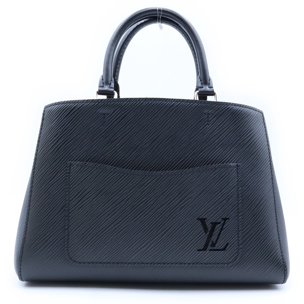 LOUIS VUITTON(ルイヴィトン) エピ マレルMM 2WAYハンドバッグ ショルダーバッグ ブラック×ピンク レザー M59954 シルバー金具 レディース