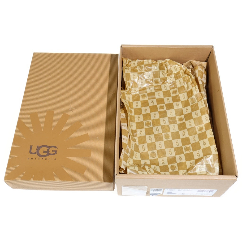 UGG(アグ) W CLASSIC MINI フラットブーツ ネイビー スエード 裏起毛 5854W レディース
