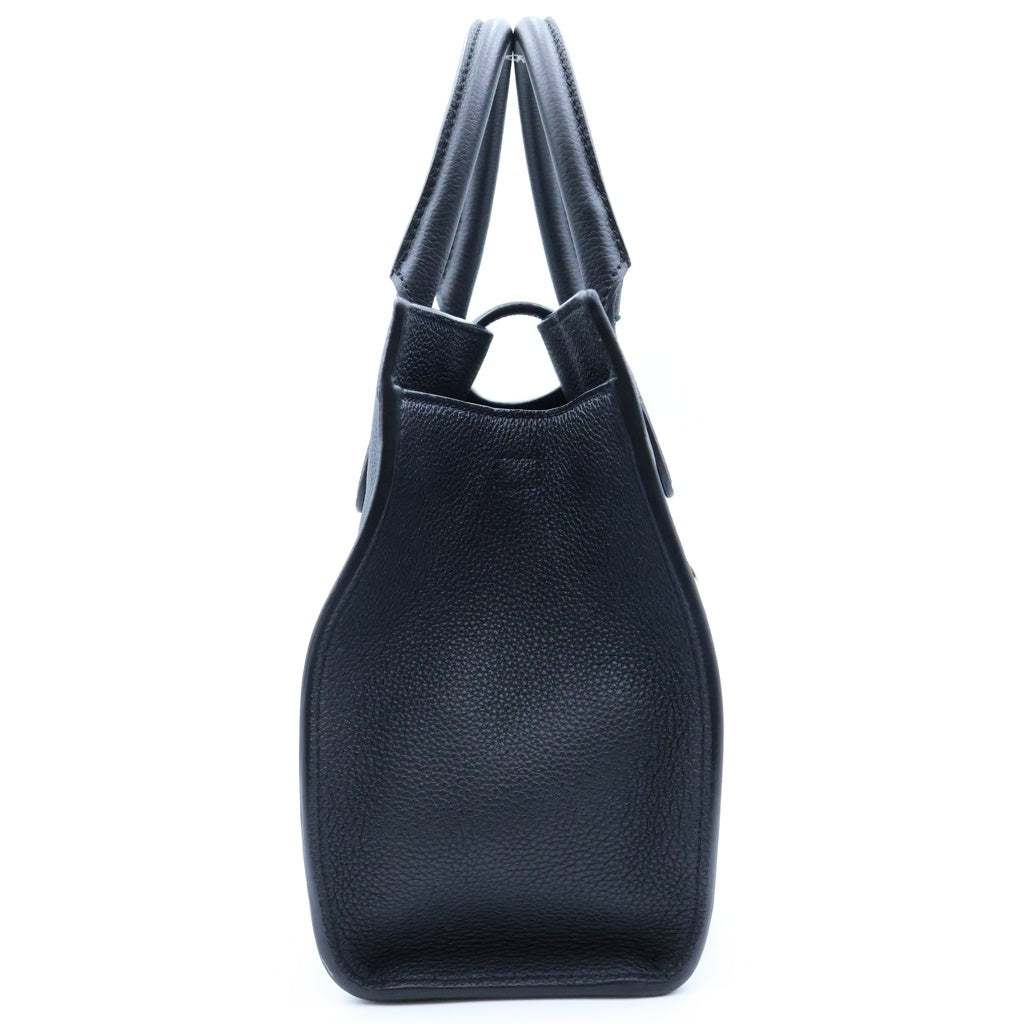 GUCCI(グッチ) フック クロージャー 2wayハンドバッグ ショルダーバッグ ブラック レザー 806205 レディース