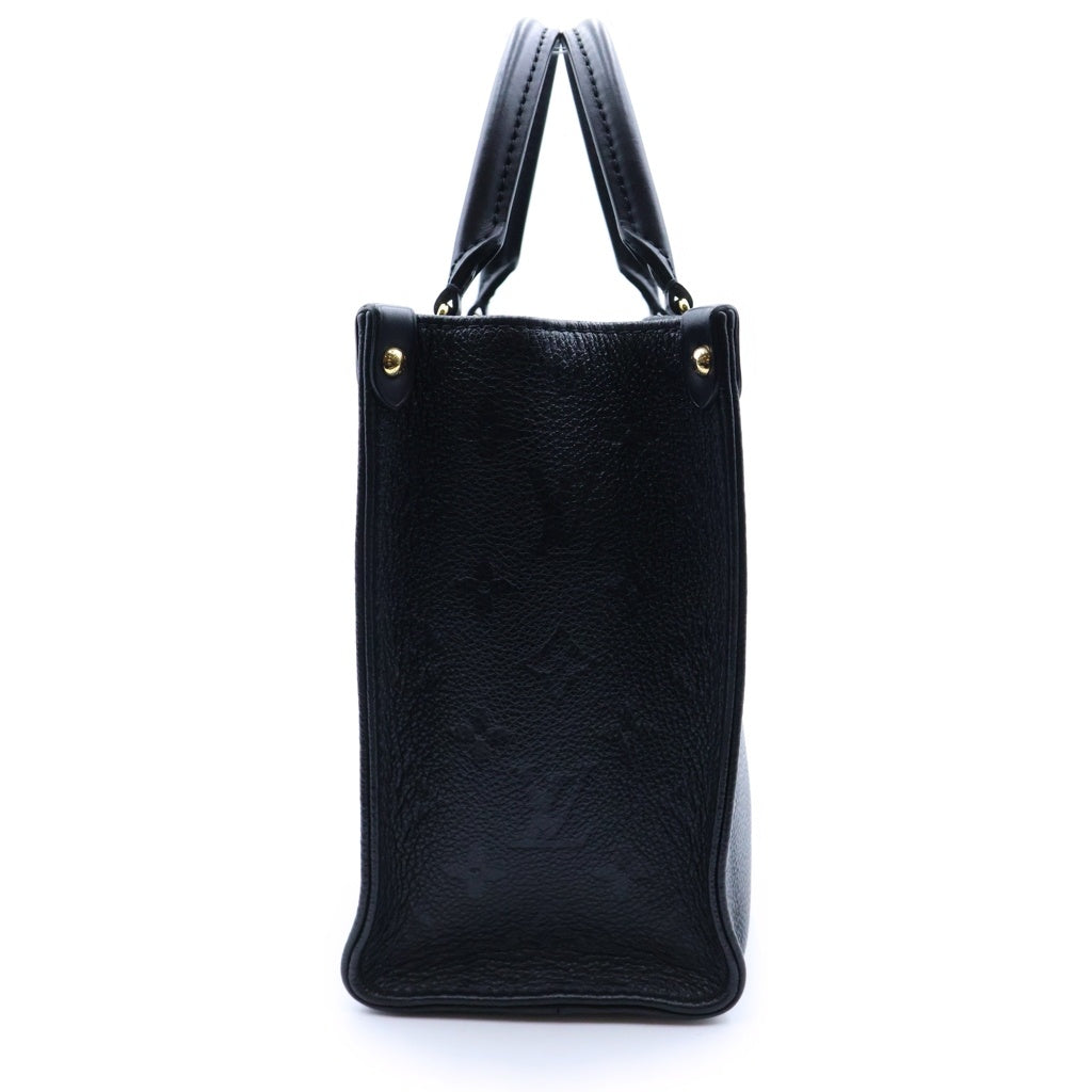 LOUIS VUITTON(ルイヴィトン) オンザゴー PM ハンドバッグ モノグラム アンプラント ノワール ブラック M45653 レディース