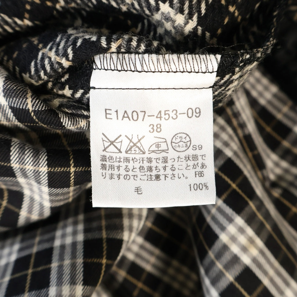 BURBERRY(バーバリー) ブルーレーベル ライナー付き ショート トレンチコート コットン ブラック レディース
