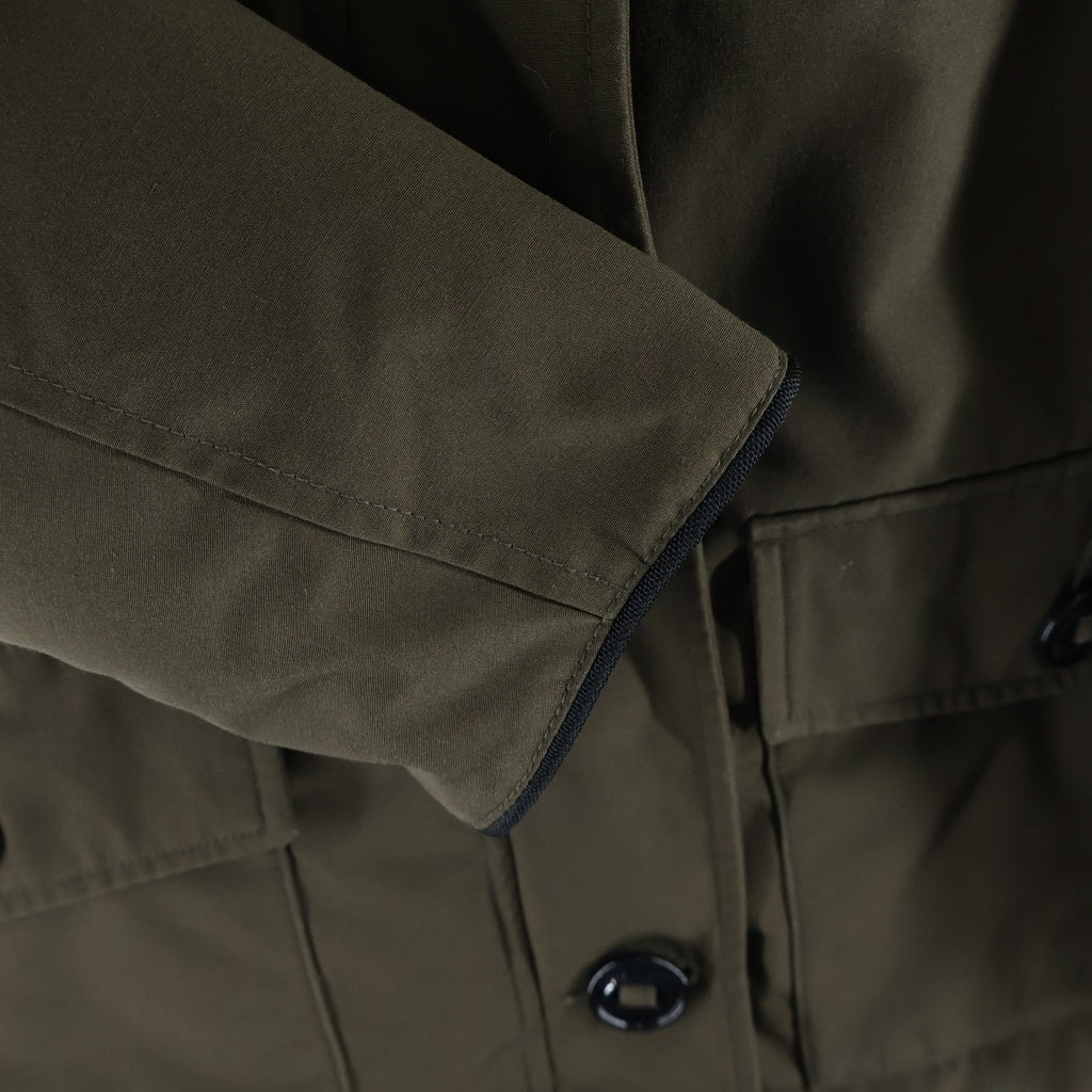 CANADA GOOSE(カナダグース) BRONTE PARKA ブロンテ パーカー ファー付き フーデッドダウンコート カーキ 99C5019 レディース