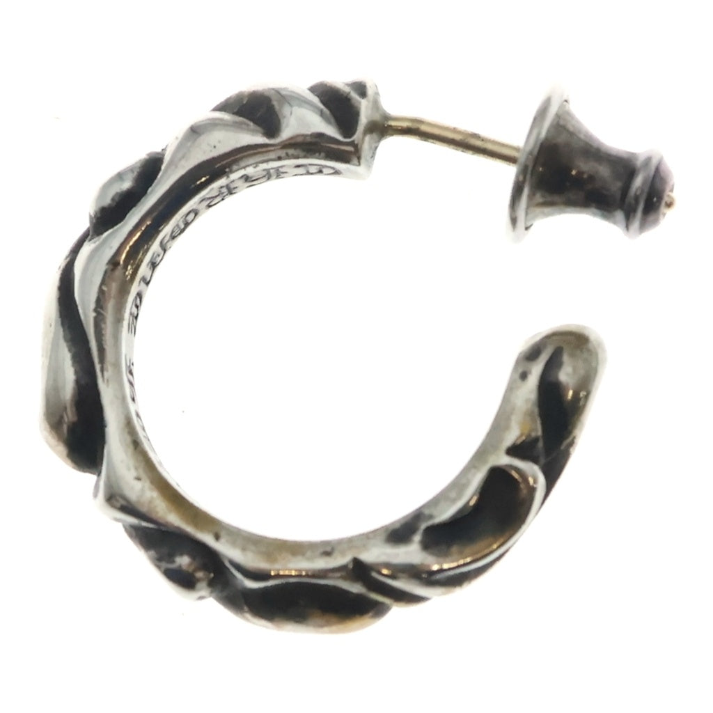 CHROME HEARTS(クロムハーツ) HOOP SCROOL スクロール フープピアス シルバー BCA102