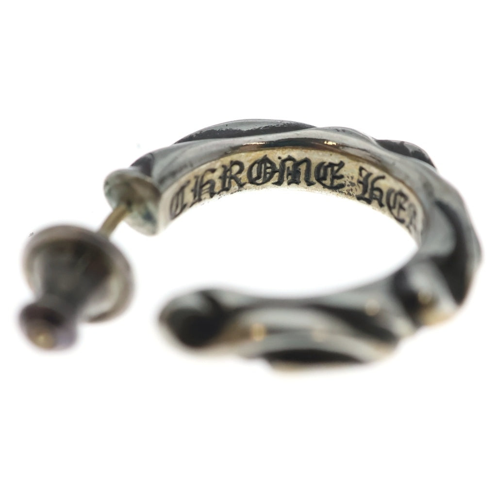 CHROME HEARTS(クロムハーツ) HOOP SCROOL スクロール フープピアス シルバー BCA102