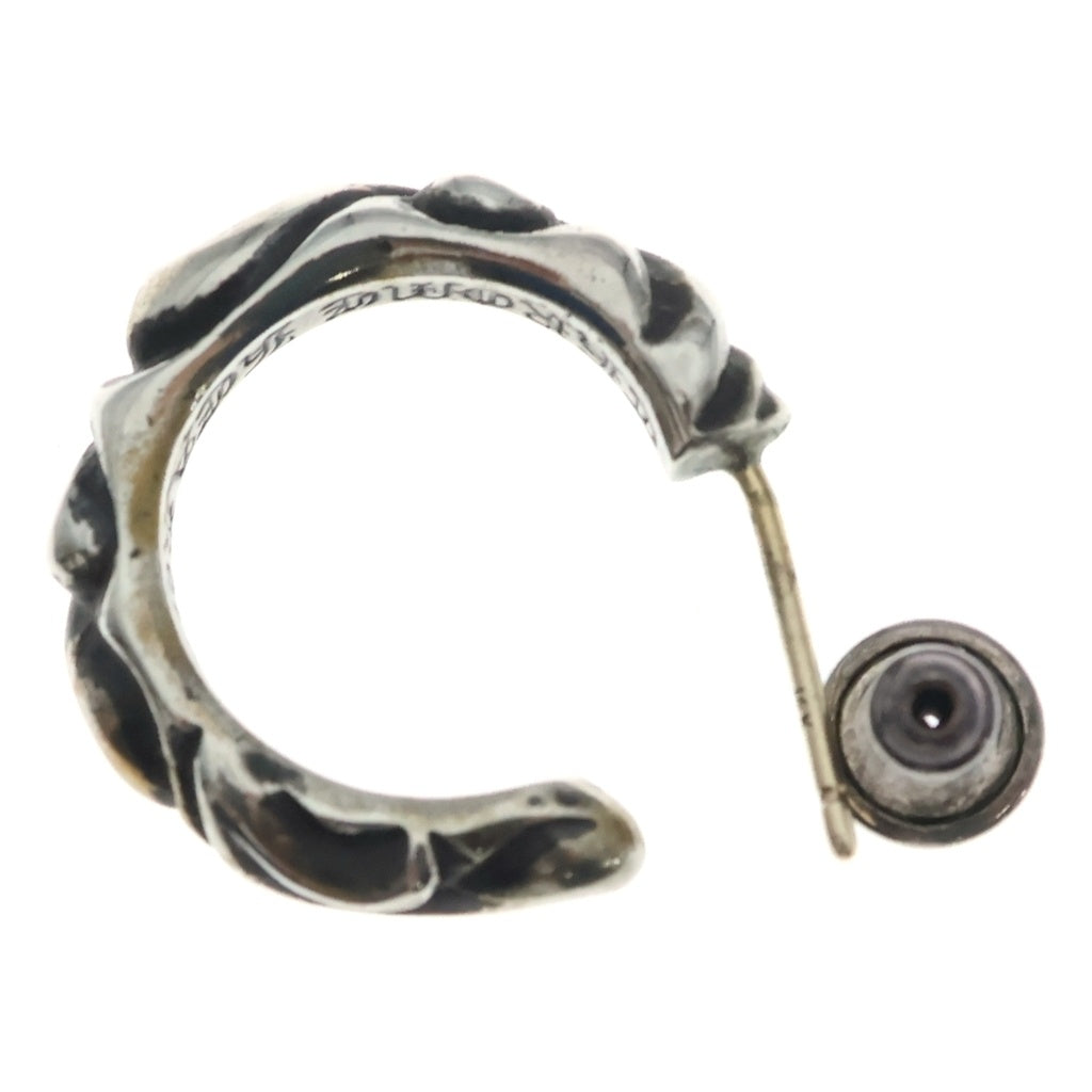 CHROME HEARTS(クロムハーツ) HOOP SCROOL スクロール フープピアス シルバー BCA102