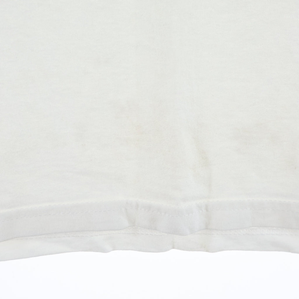 STUSSY(ステューシー) ブルドッグ Tシャツ カットソー 半袖 黒タグ コットン ホワイト