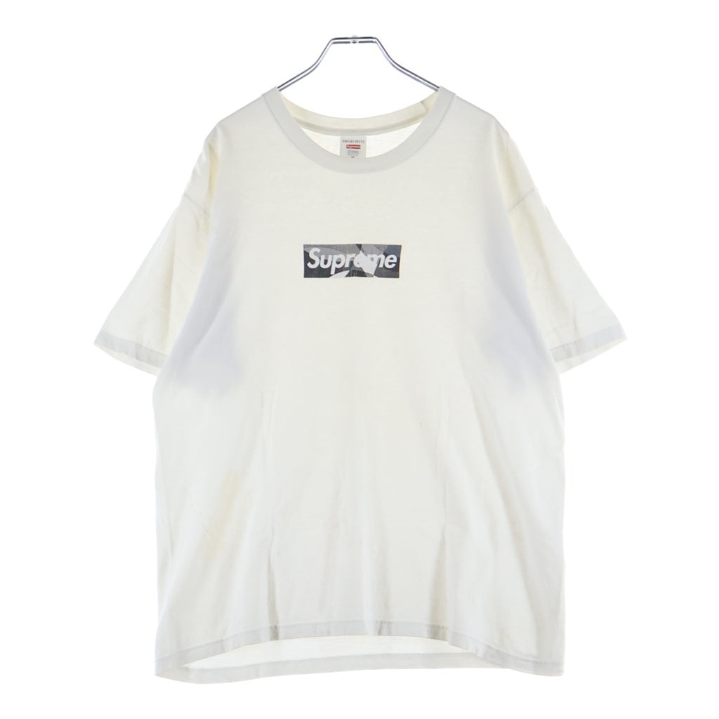 SUPREME(シュプリーム) ボックスロゴ Tシャツ 半袖 コットン ホワイト