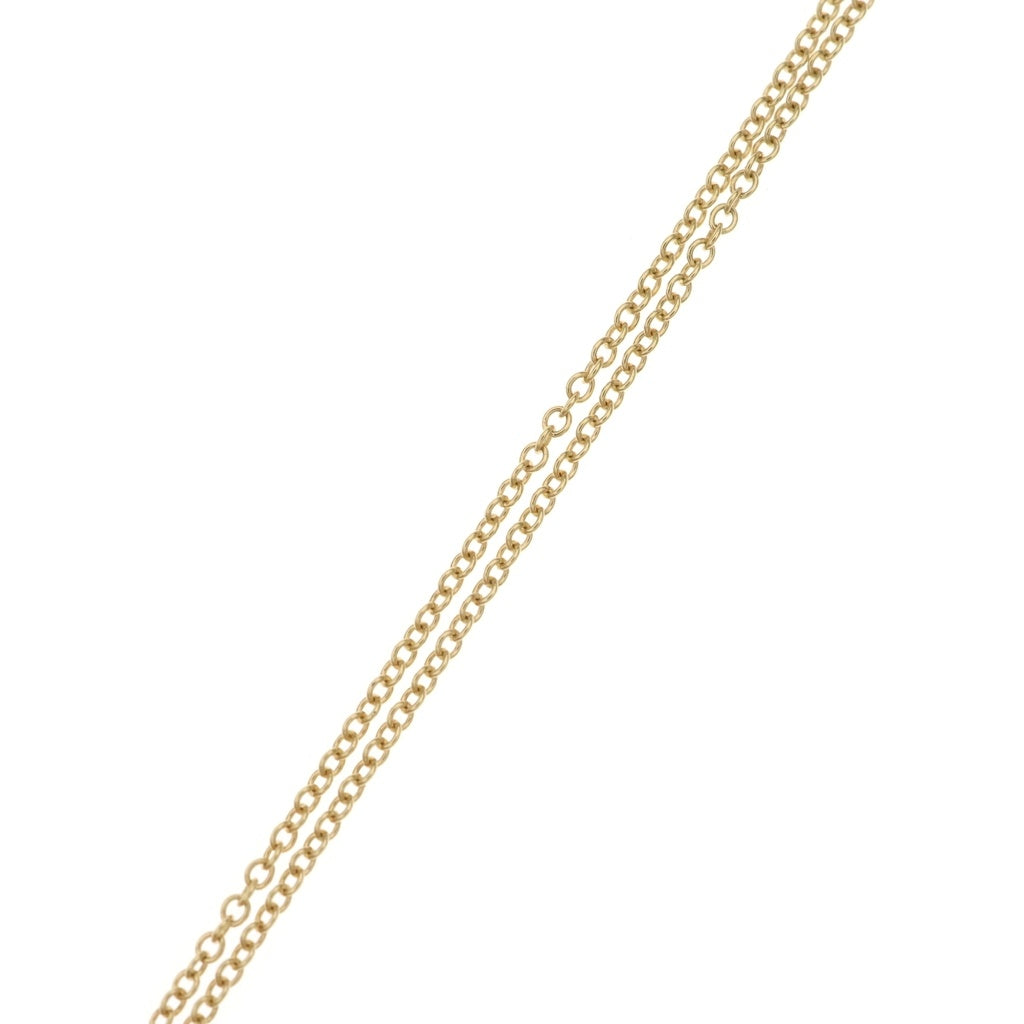 TIFFANY & Co.(ティファニー) バイザヤード ネックレス ペンダント ダイヤモンド K18 ゴールド レディース