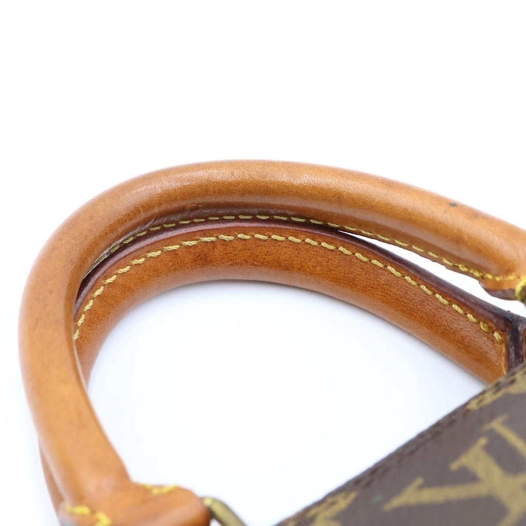 LOUIS VUITTON(ルイヴィトン) モノグラム ミニスピーディ ハンドバッグ ボストンバッグ 収納 ブラウン レザー×PVC M41534 ゴールド金具 レディース