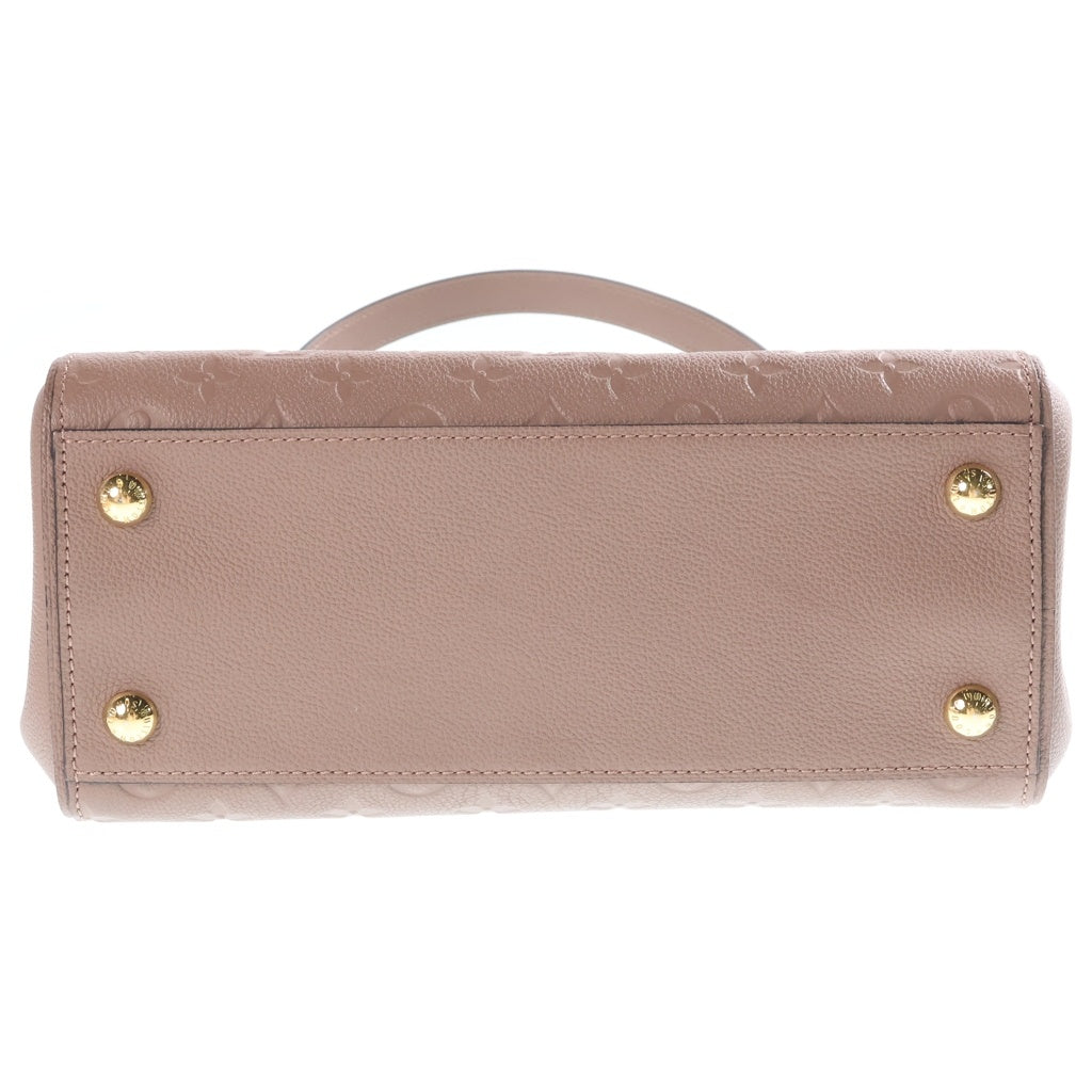 LOUIS VUITTON(ルイヴィトン) モノグラムアンプラント トロカデロ トープ ハンドバッグ ブラウン レザー M50698 ゴールド金具 レディース