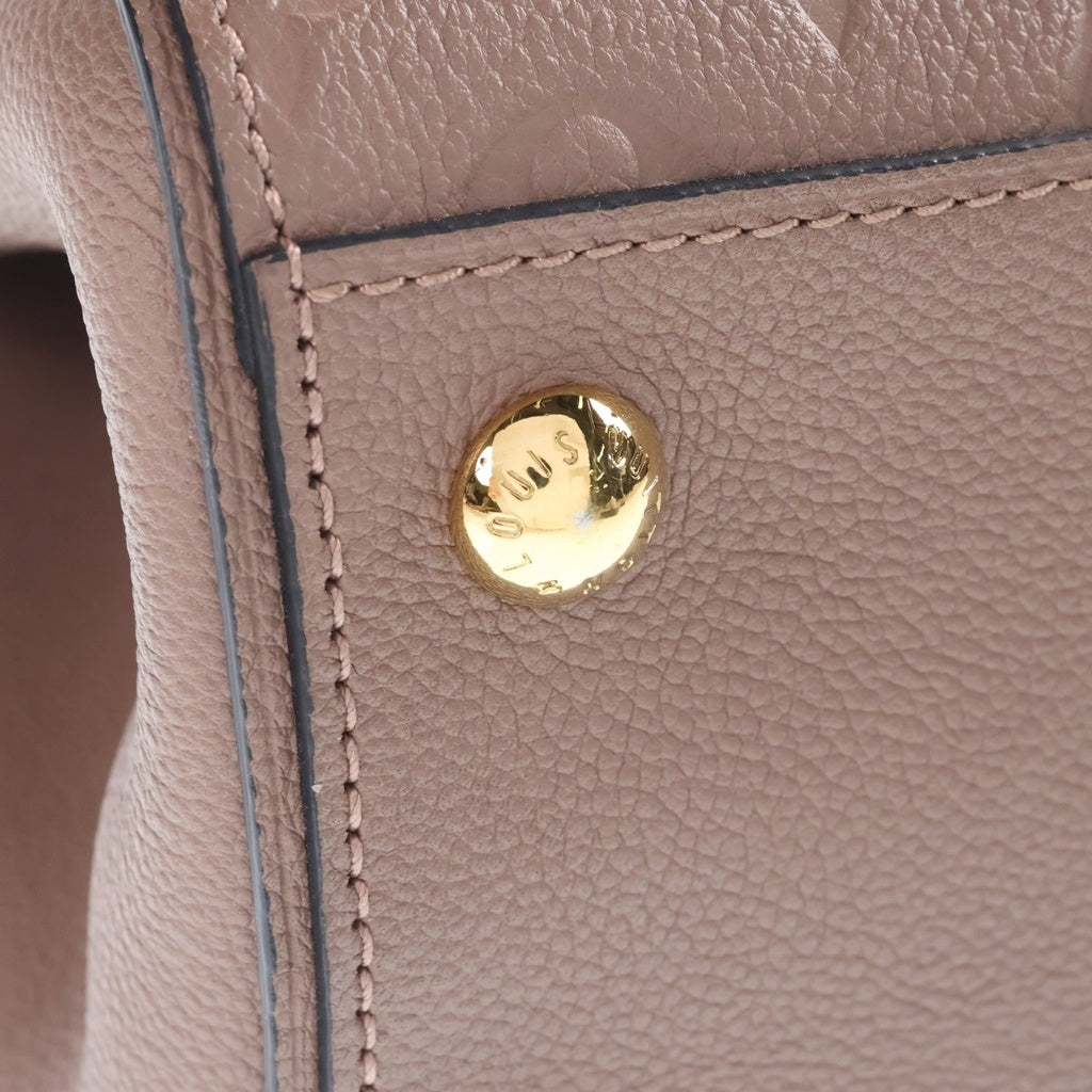 LOUIS VUITTON(ルイヴィトン) モノグラムアンプラント トロカデロ トープ ハンドバッグ ブラウン レザー M50698 ゴールド金具 レディース