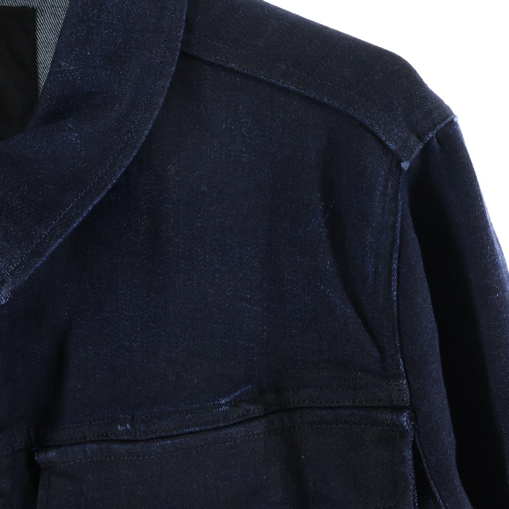 G-STAR RAW(ジースターロウ) ジップアップデニムジャケット インディゴブルー