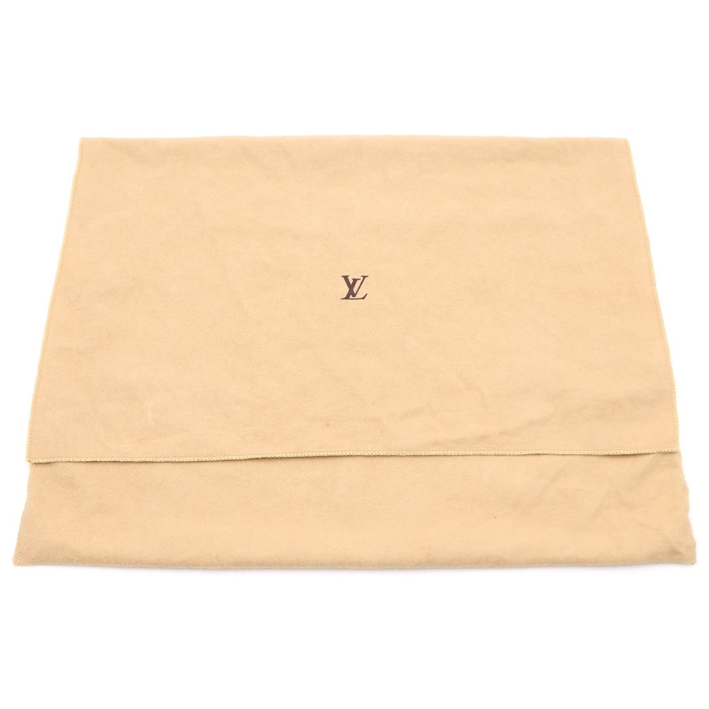 LOUIS VUITTON(ルイヴィトン) ダミエ ソミュール ショルダーバッグ ブラウン レザー×PVC N48081 ゴールド金具