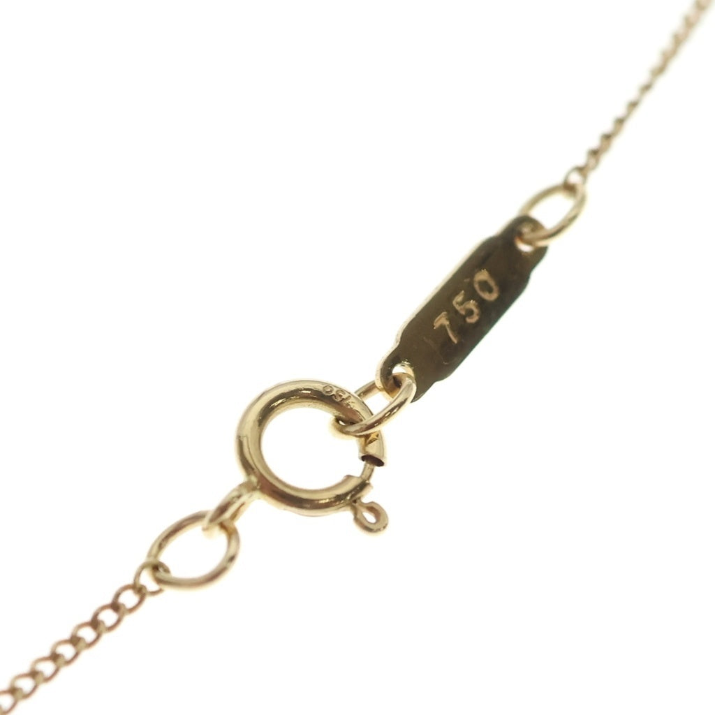 TIFFANY & Co.(ティファニー) キスアラウンド パール ネックレス Au750 K18 イエローゴールド レディース