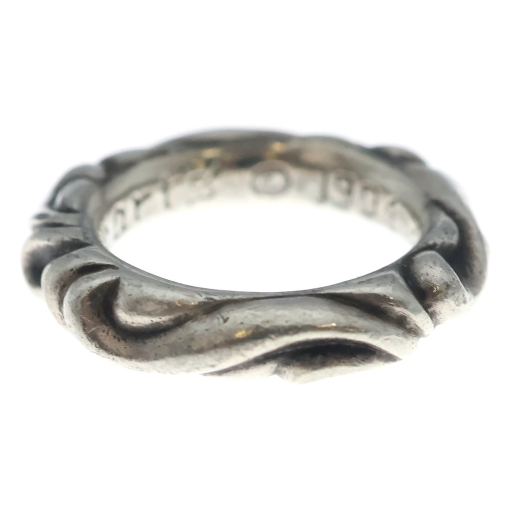 CHROME HEARTS(クロムハーツ) SCRL BAND スクロールバンド リング シルバー BCA351