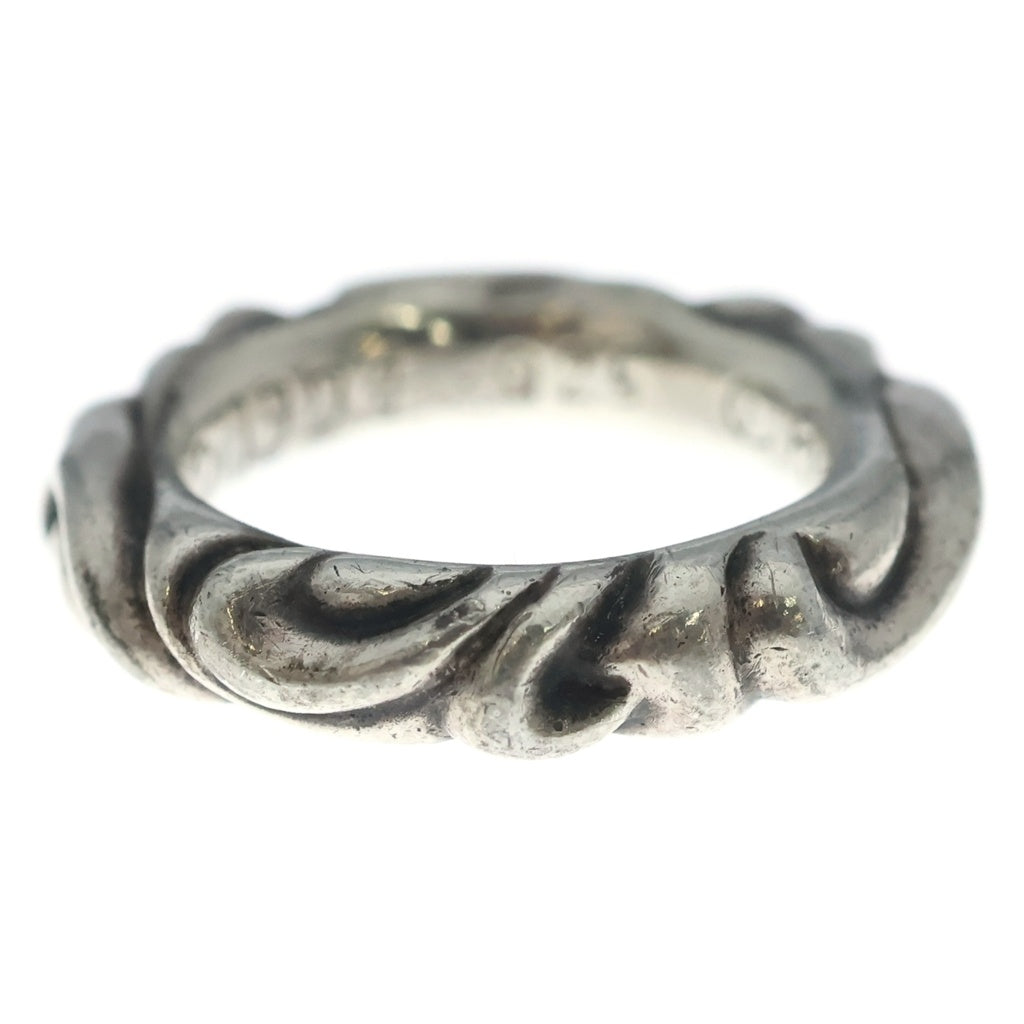 CHROME HEARTS(クロムハーツ) SCRL BAND スクロールバンド リング シルバー BCA351