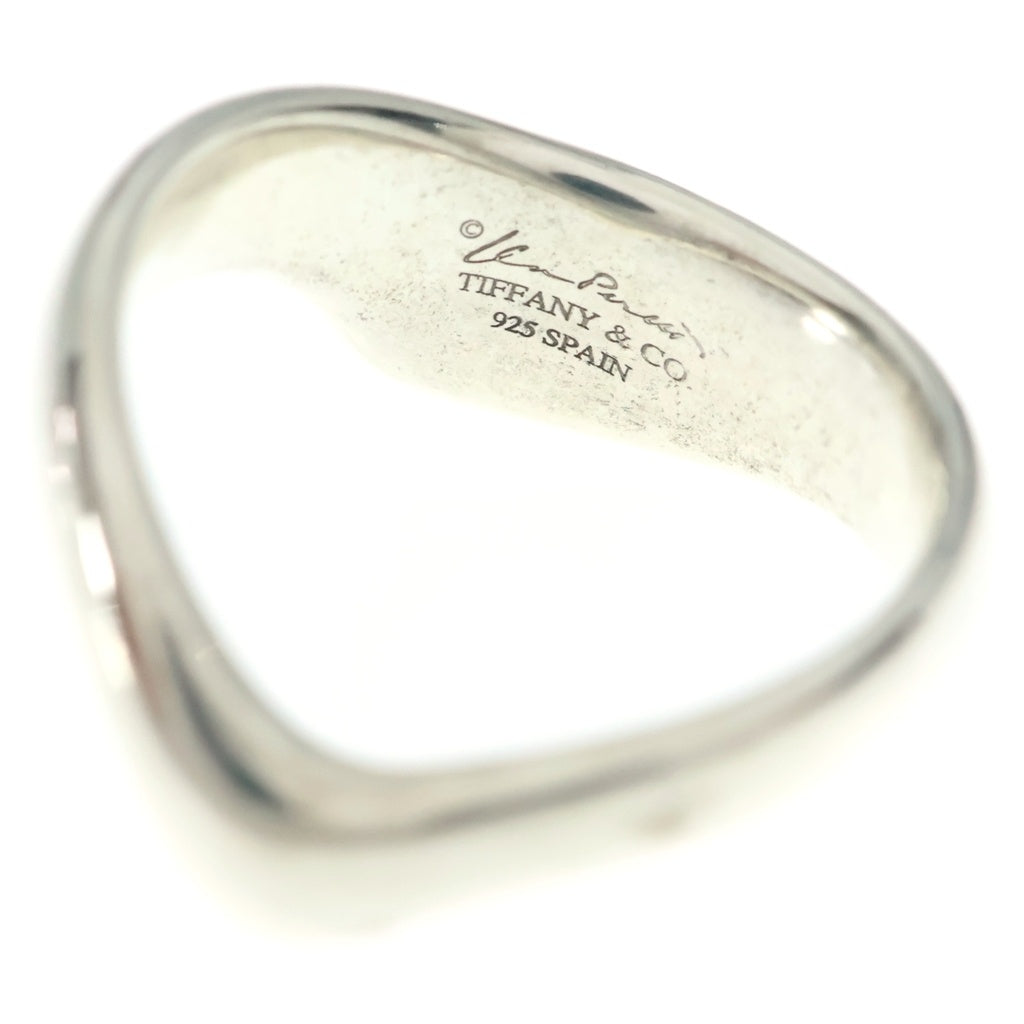 TIFFANY & Co.(ティファニー) エルサペレッティカーブド リング Ag925 シルバー レディース