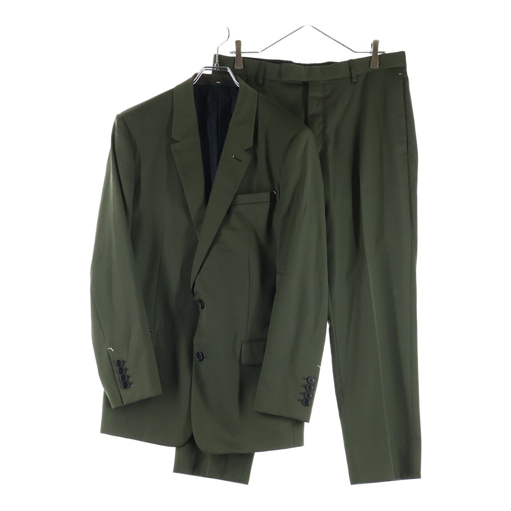 Berluti(ベルルッティ) カリグラフィー セットアップ テーラードジャケット スラックスパンツ グリーン