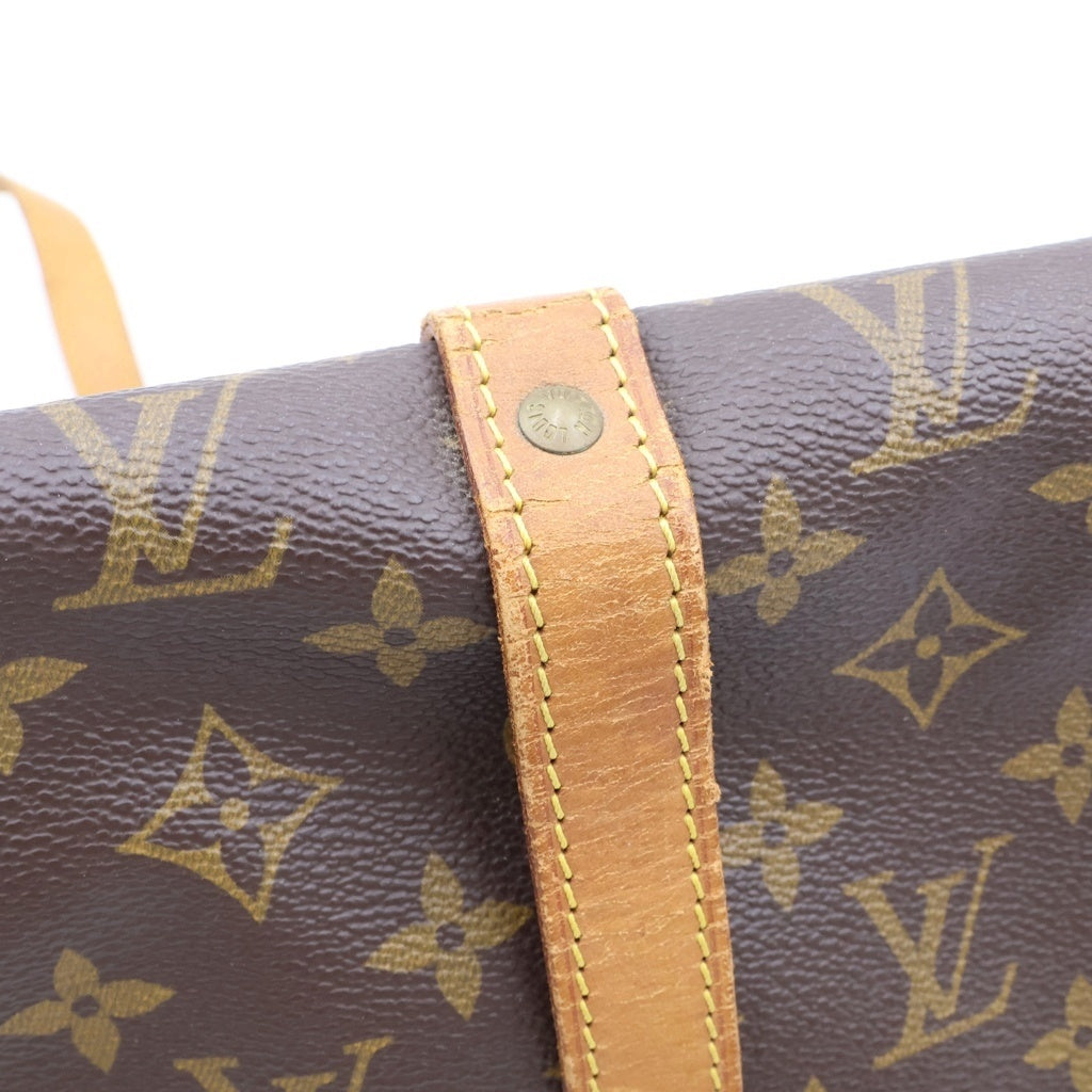 LOUIS VUITTON(ルイヴィトン) モノグラム ソミュール30 ショルダーバッグ ブラウン PVCレザー M42256 レディース