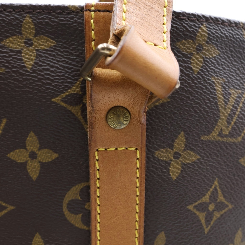 LOUIS VUITTON(ルイヴィトン) モノグラム サックショッピング ハンドバッグ ブラウン PVCレザー M51108 レディース
