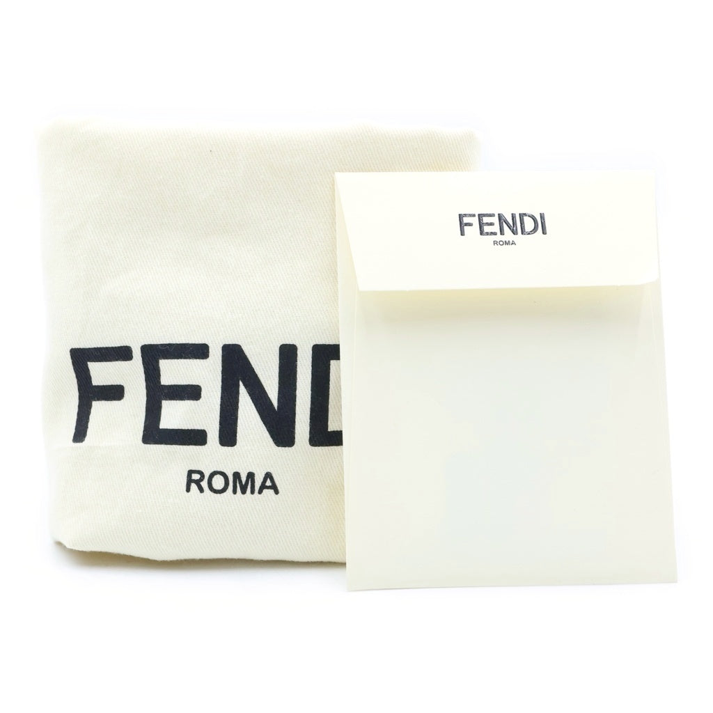 FENDI(フェンディ) ダイアゴナル カメラバッグ イエロー/ブラック PVCレザー 7M0286 レディース