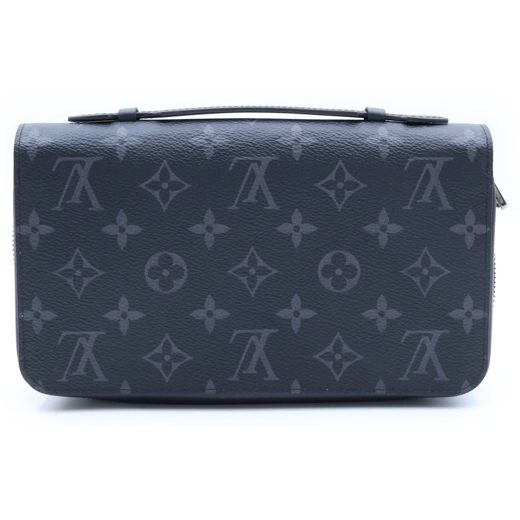 LOUIS VUITTON(ルイヴィトン) モノグラムエクリプス ジッピーXL クラッチバッグ ブラック PVCレザー RFID M61698 レディース